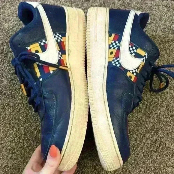 Men’s Nike Air Force 1 Low Nautical Redux - Picture 3 of 8